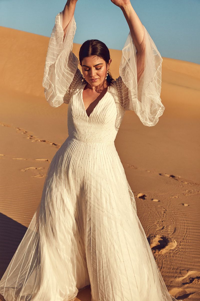 Chosen By One Day: Desert Rose Collection editorial bridal curve evelyn gown