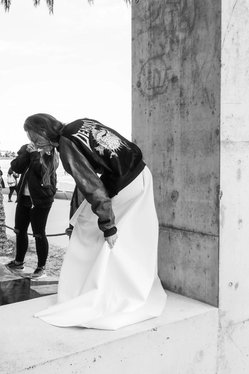 Behind the scenes: Chosen Empire Collection chosen by one day bridal wedding gown