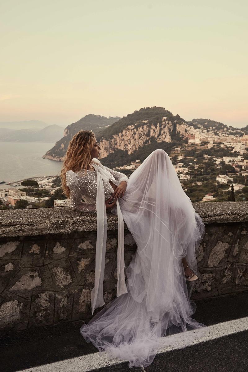chosen by one day bridal embellished Huntley jacket ana capri editorial