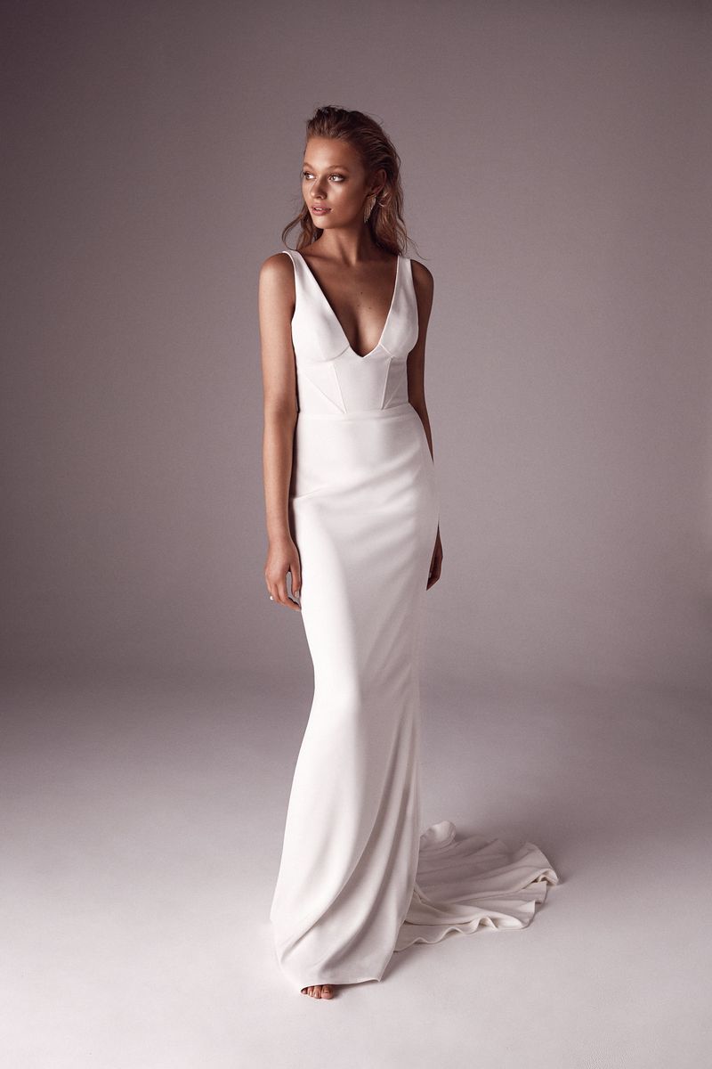One Day x Sphere Collective: A Collaborative Collection the bridal Portia gown