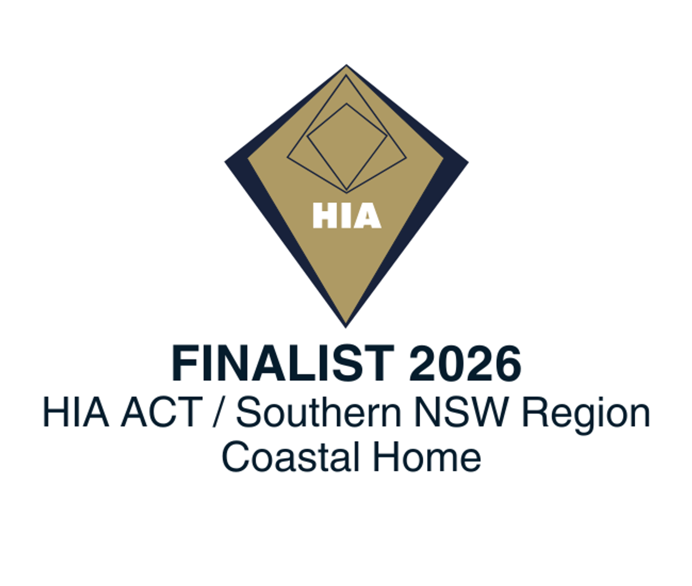 HIA ACT / Southern NSW Region Finalist 2026, Coastal Home