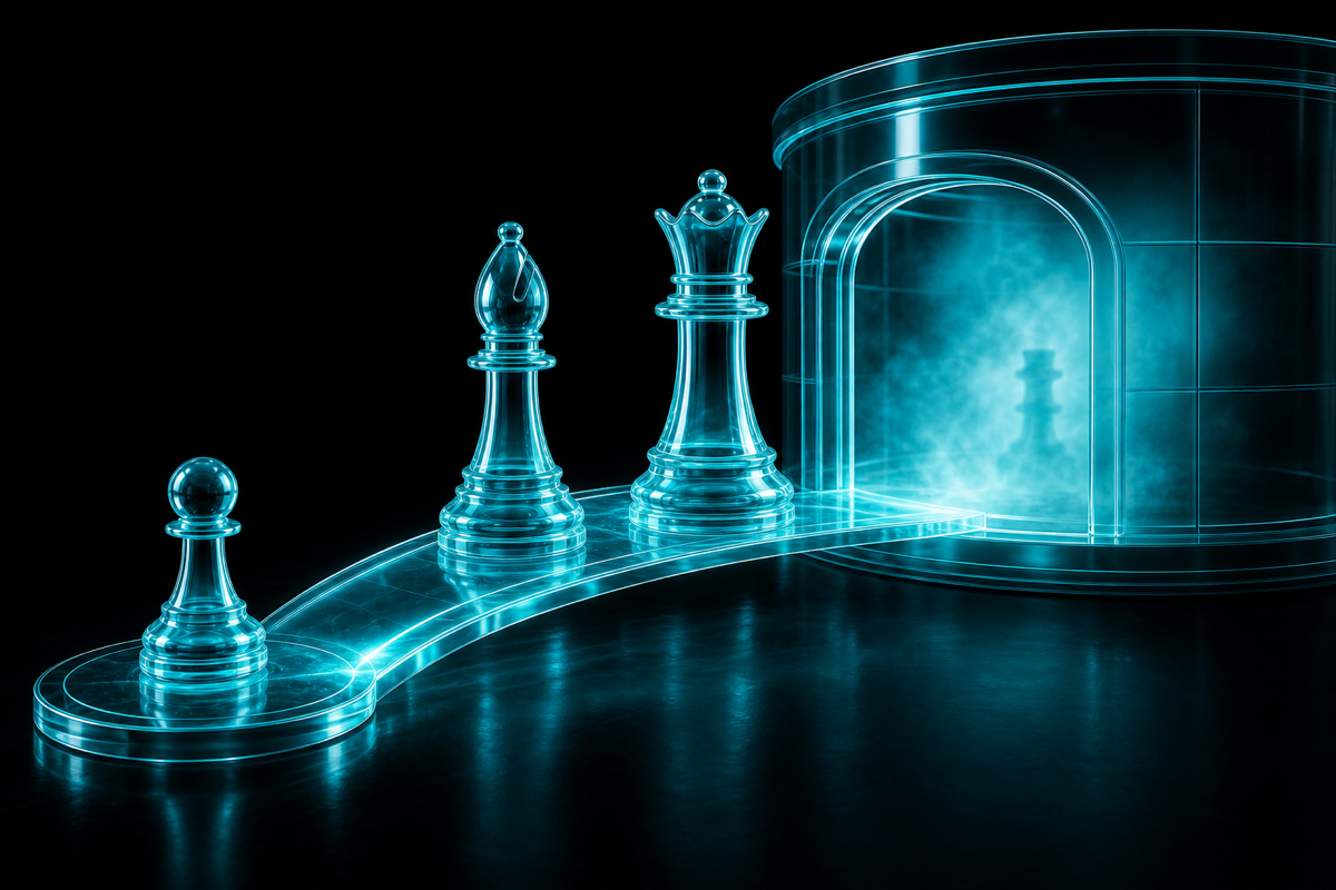 Building trust before a client can see the result