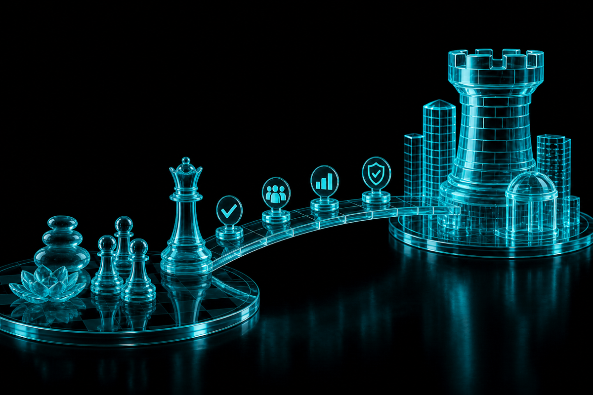 What a hotel spa or corporate wellness contract requires of a small studio