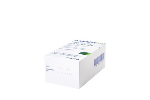 AARANE N 10 ml Dosieraerosol Verpackung Oberseite
