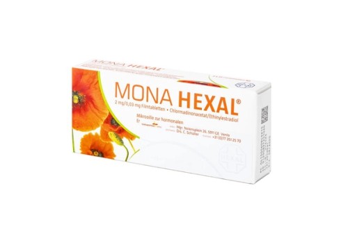 Mona Hexal 2 mg/0,03 mg Filmtabletten Verpackung Rückseite