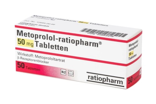 Metoprolol Tabletten Verpackung Vorderseite