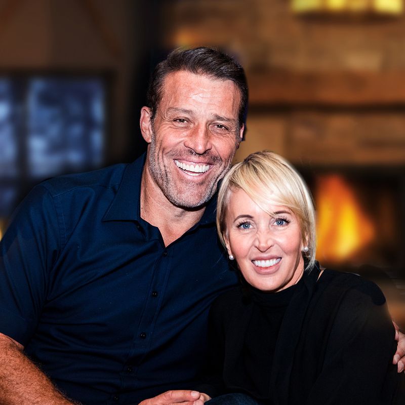 Finding meaning in loss image of Tony & Sage Robbins