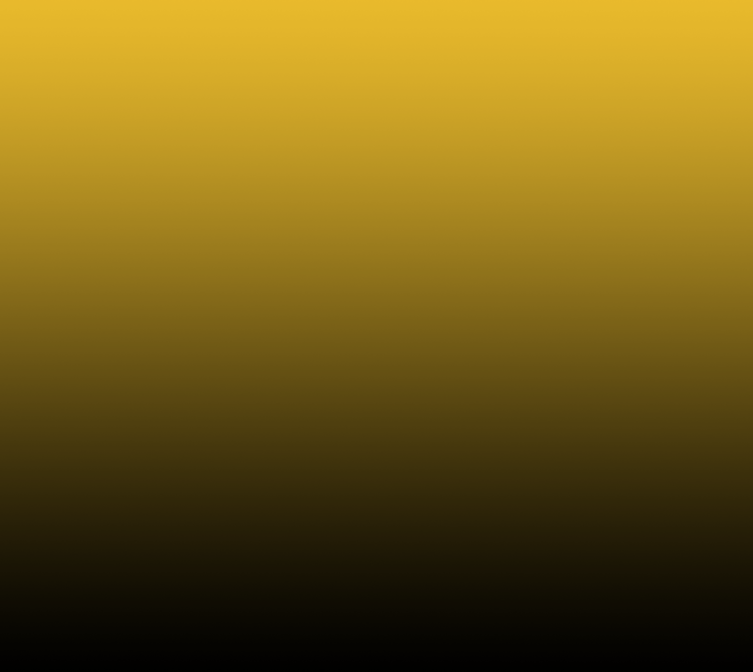 a black background with a yellow gradient in the middle