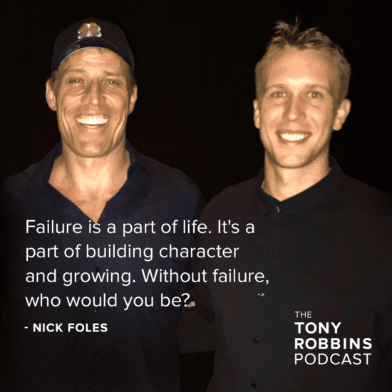 Tony Robbins & Nick Foles