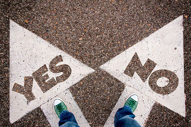 Learning to say “No”