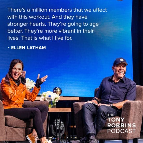 Ellen Latham & Tony Robbins