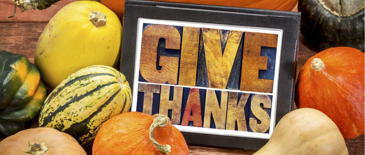 Practicing Thanksgiving gratitude