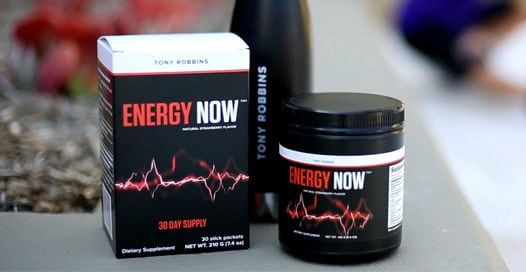 Tony Robbins’ Energy Now formula