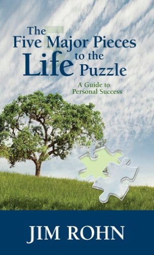 a book called the five major pieces to the life puzzle by jim rohn