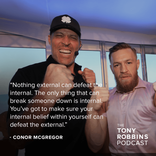 Tony Robbins & Conor McGregor