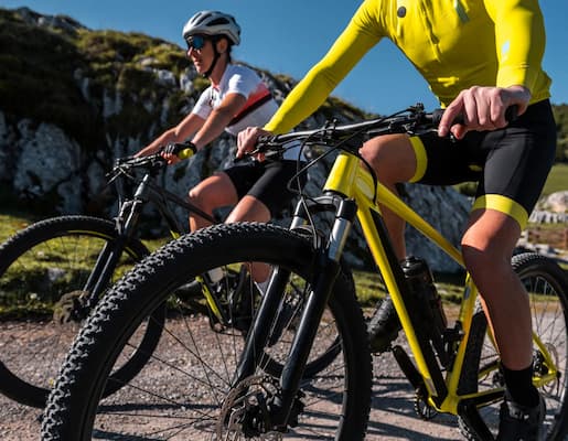 Silhouetted person viewing a city skyline at sunset with digital financial graphs overlaid.