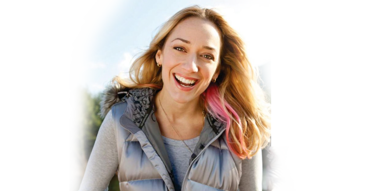 The gift of emotion image of woman smiling