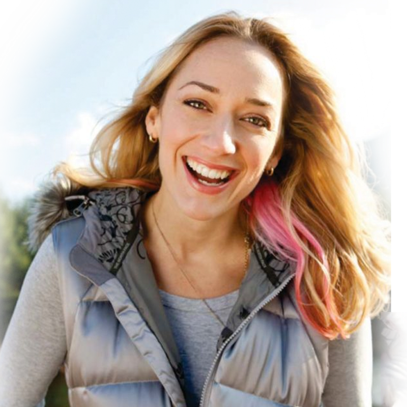 The gift of emotion image of woman smiling