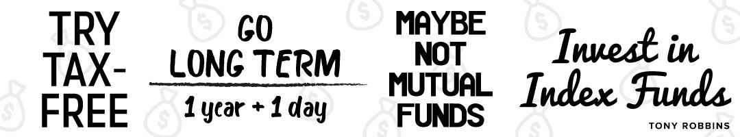 a banner that says try tax free go long term maybe not mutual index funds