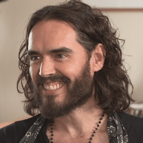 Actor, comedian, radio host, author, activist and poet Russell Brand