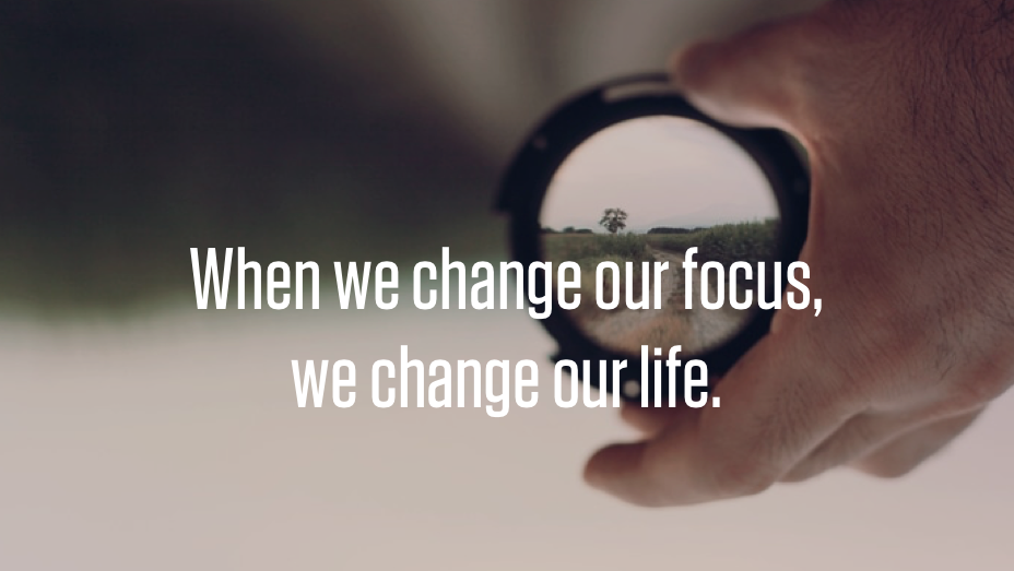 Change of focus