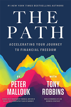 a book called the path by peter mallouk and tony robbins