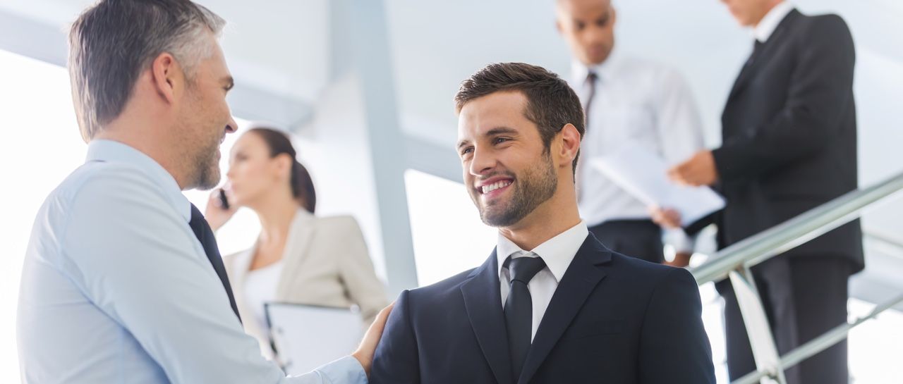 Confident body language