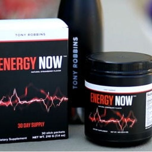 Tony Robbins’ Energy Now formula