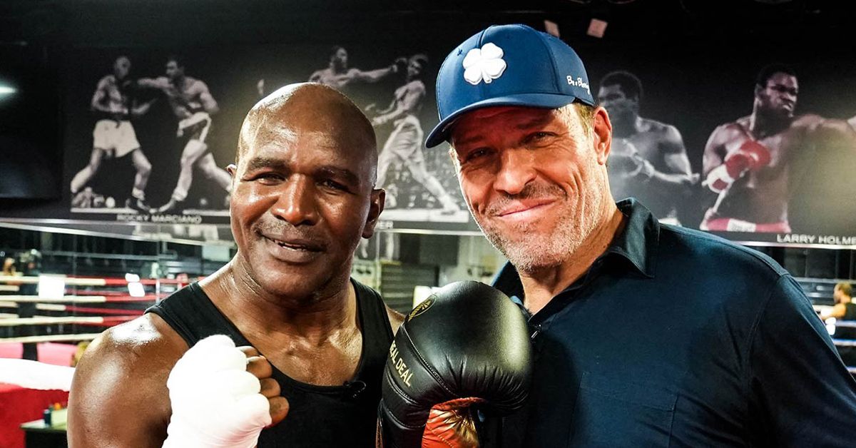 What it means to be a champion image of Evander Holyfield & Tony Robbins