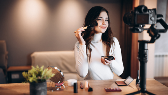 What is an example of influencer marketing?