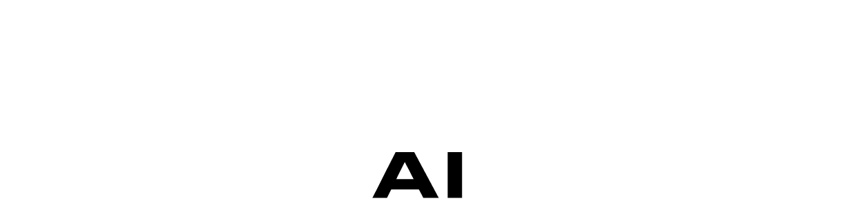 a black and white logo for tony robbins ai