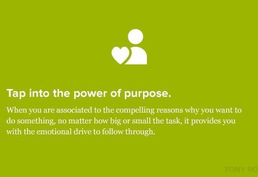 Tap into the power of purpose