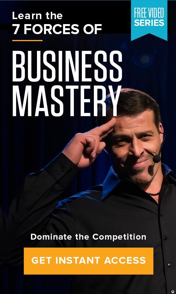7 Forces of Business Mastery - Tony Robbins
