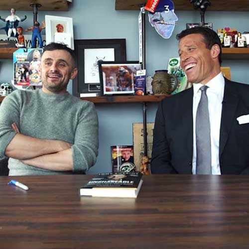 Serial Entrepreneur Gary Vaynerchuk & Tony Robbins