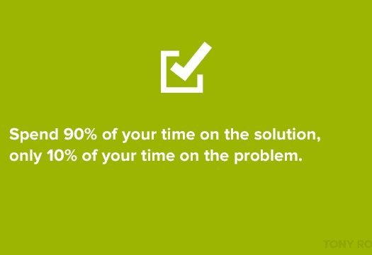 Spend 90% of your time