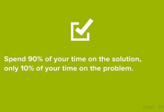 Spend 90% of your time