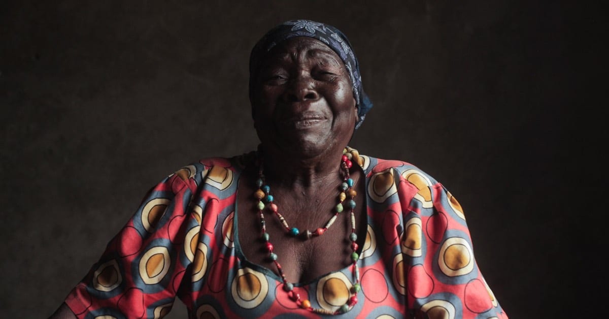 The gift of consciousness image of older African American Woman