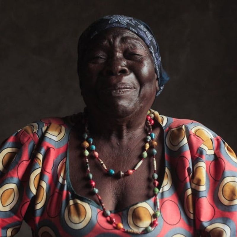 The gift of consciousness image of older African American Woman