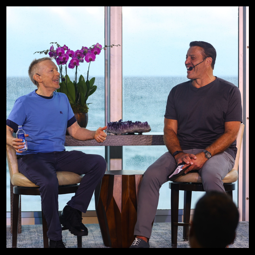 What past generations can teach us image of Neil Howe & Tony Robbins