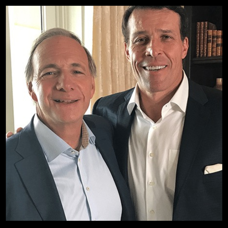Ray Dalio’s changing world order image of Ray & Tony Robbins