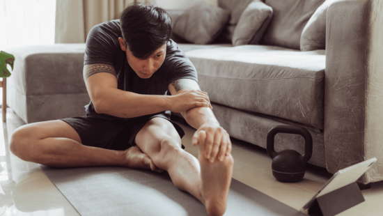 everyone needs to stretch their calves