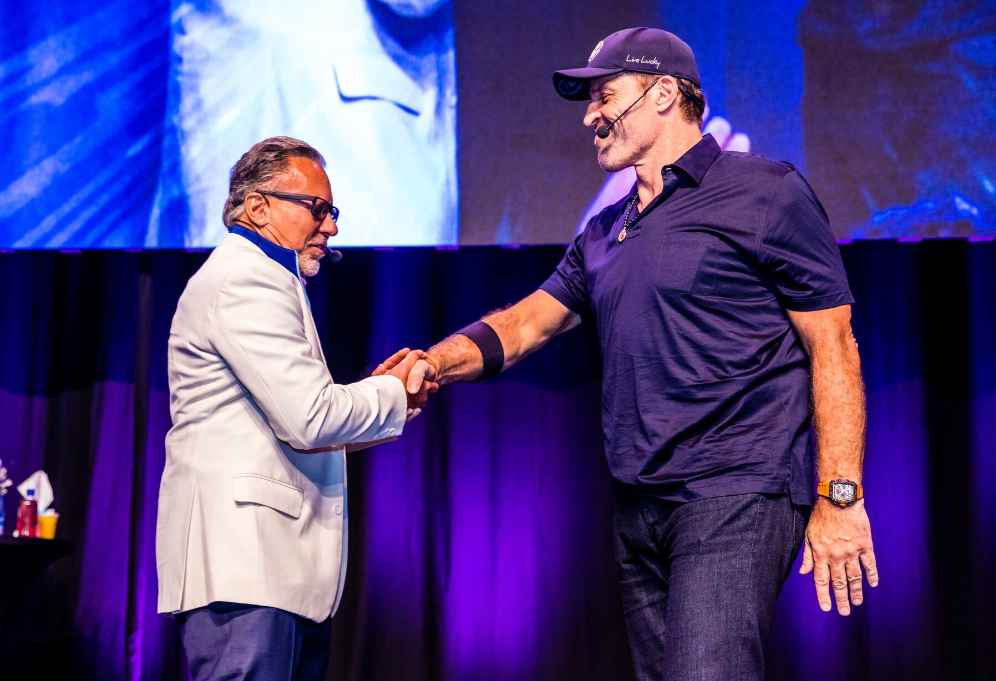 Jay Abraham and Tony Robbins
