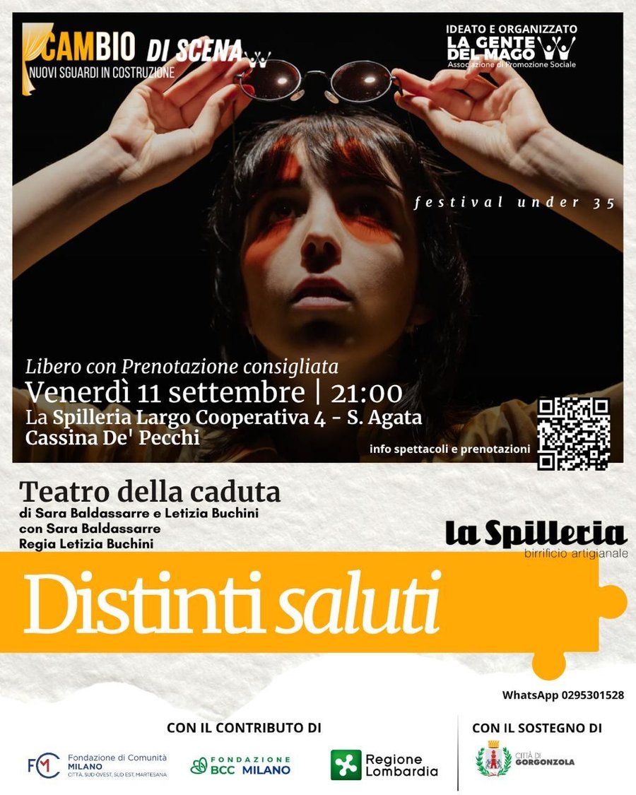 Venerdì h 21 monologo teatrale