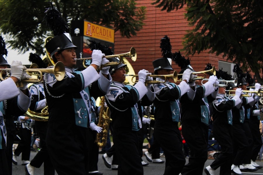 Teal and white uniform.