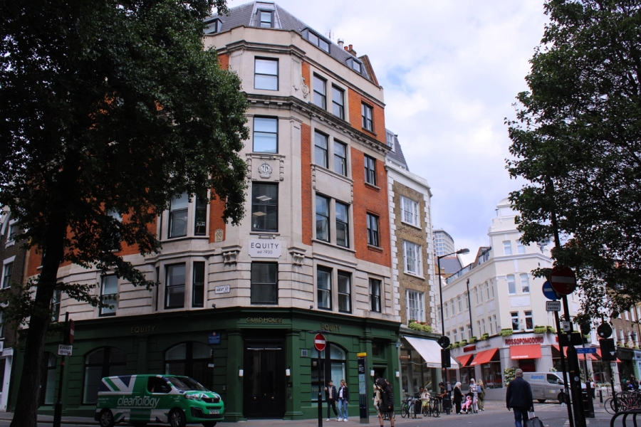 Downtown London.