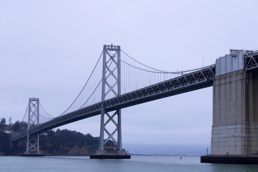 East Bay Bridge.