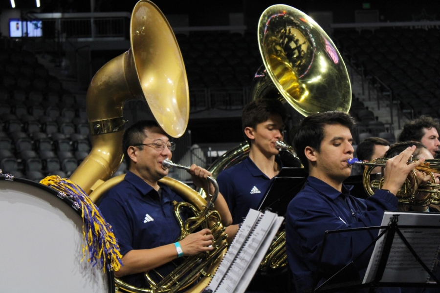Mello and tubas.