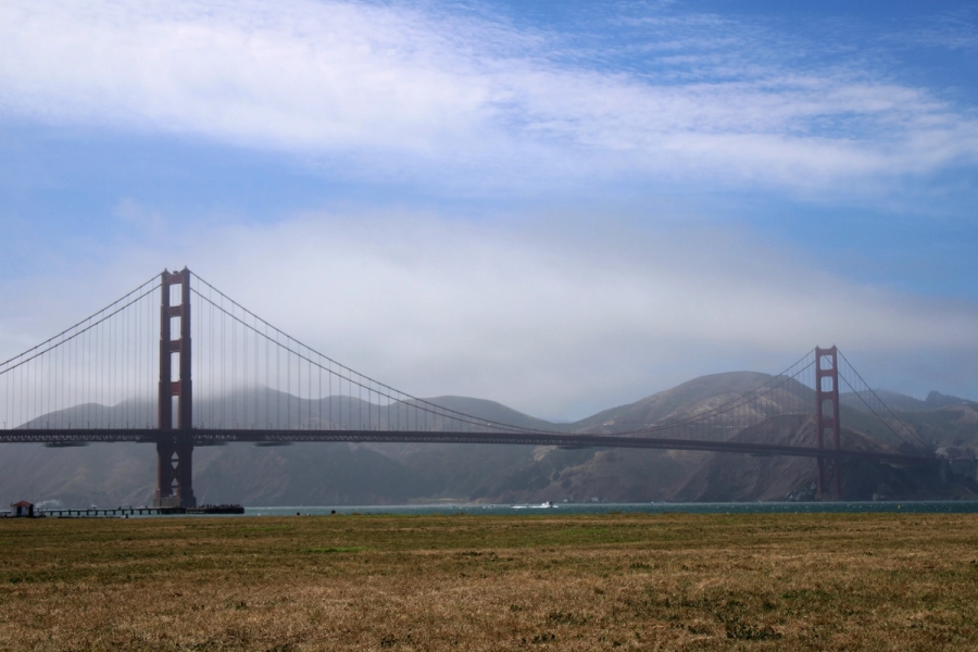 Golden Gate Bridge.
