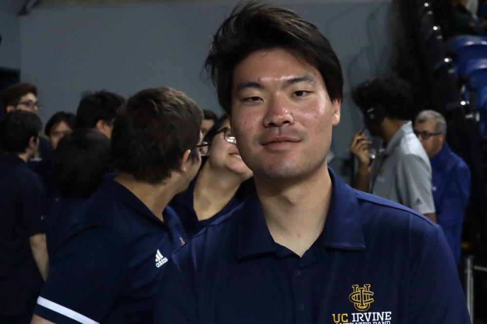 Serious asian boy.