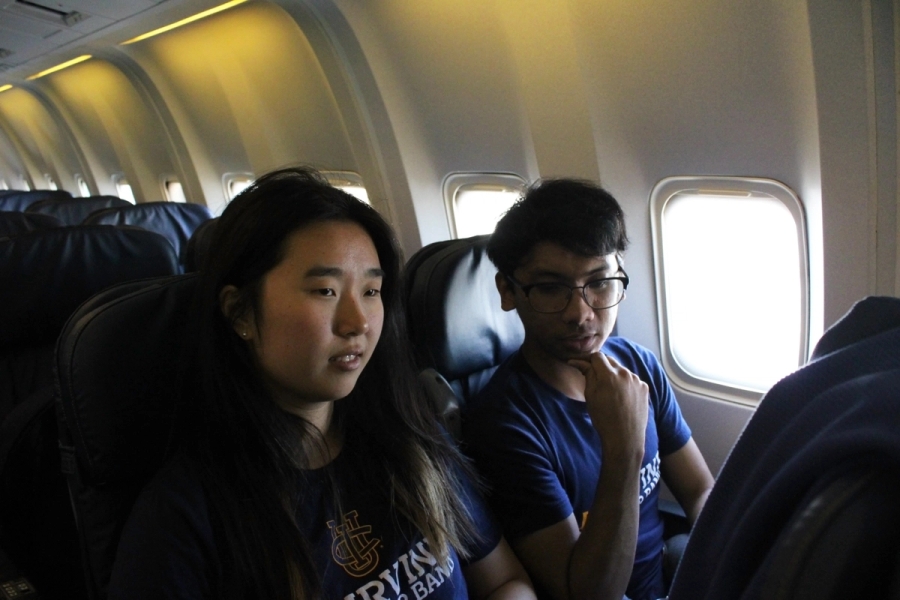 Girl mid-thought and boy thinking.
